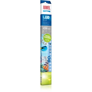 Verpackung der Juwel LED Blue Röhre 438mm, 12W für Aquarienbeleuchtung.