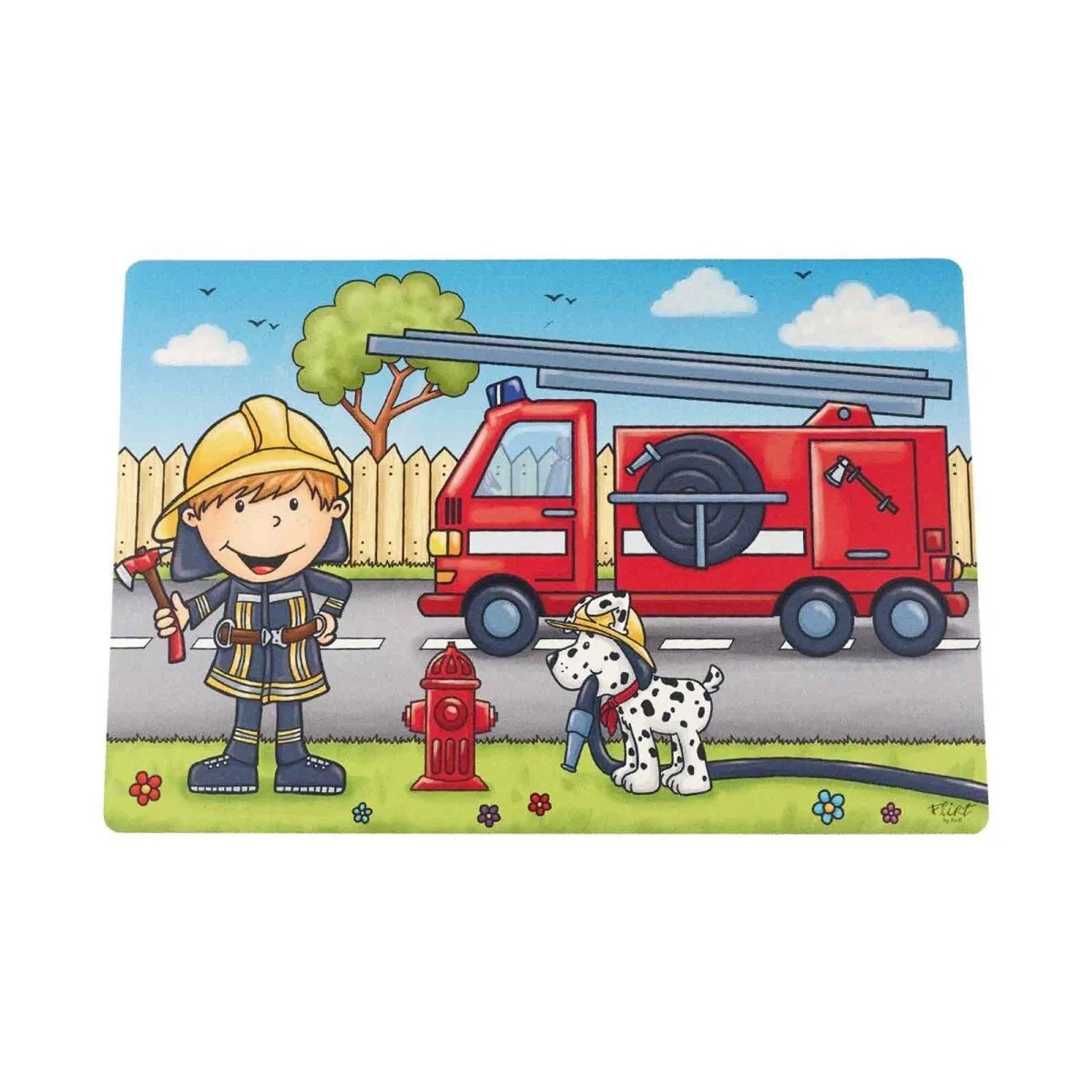 Ritzenhoff & Breker Feuerwehrmann Bernie Platzset Tischset 45 x 30 cm