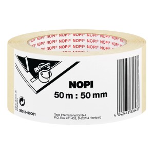 Nopi Malerkrepp, 50mm x 50m, Allzweck-Klebeband zum Abdecken und Befestigen.