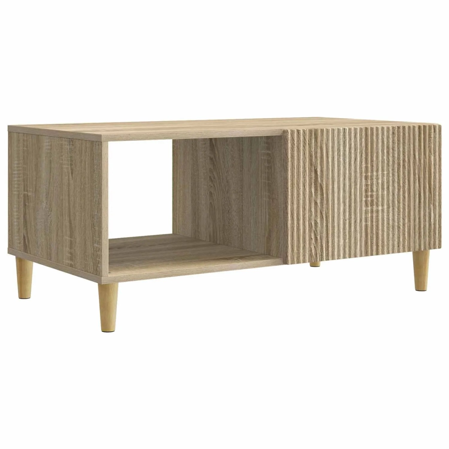 vidaXL Couchtisch Sonoma-Eiche 90 x 50 x 40 cm Holzwerkstoff 894727