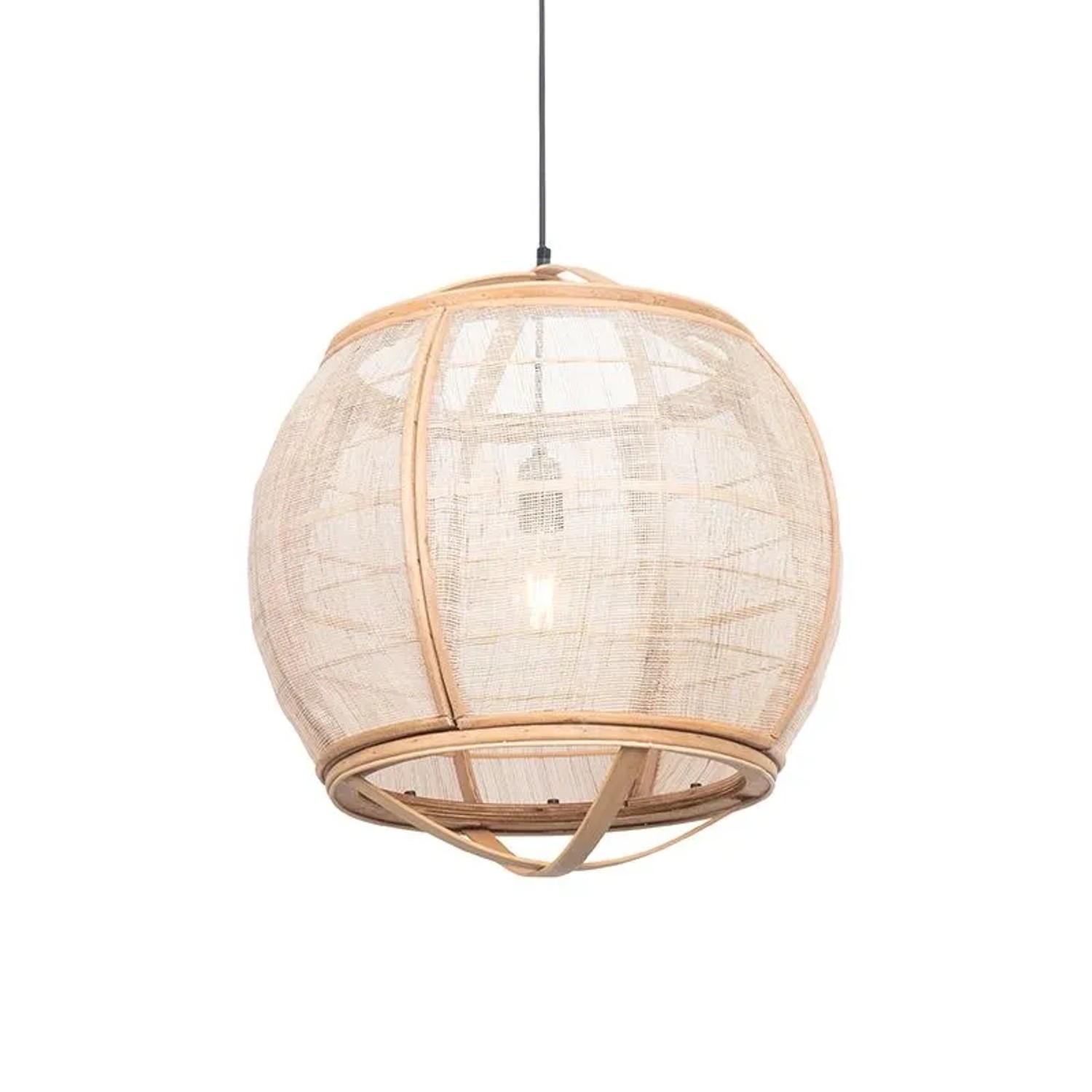 QAZQA Orientalische Hängelampe Braun 50 cm Pascal