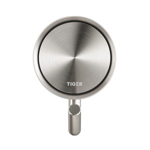 Tiger Ace Handtuchhaken, groß, gebürsteter Edelstahl. Moderner Handtuchhalter für Bad.