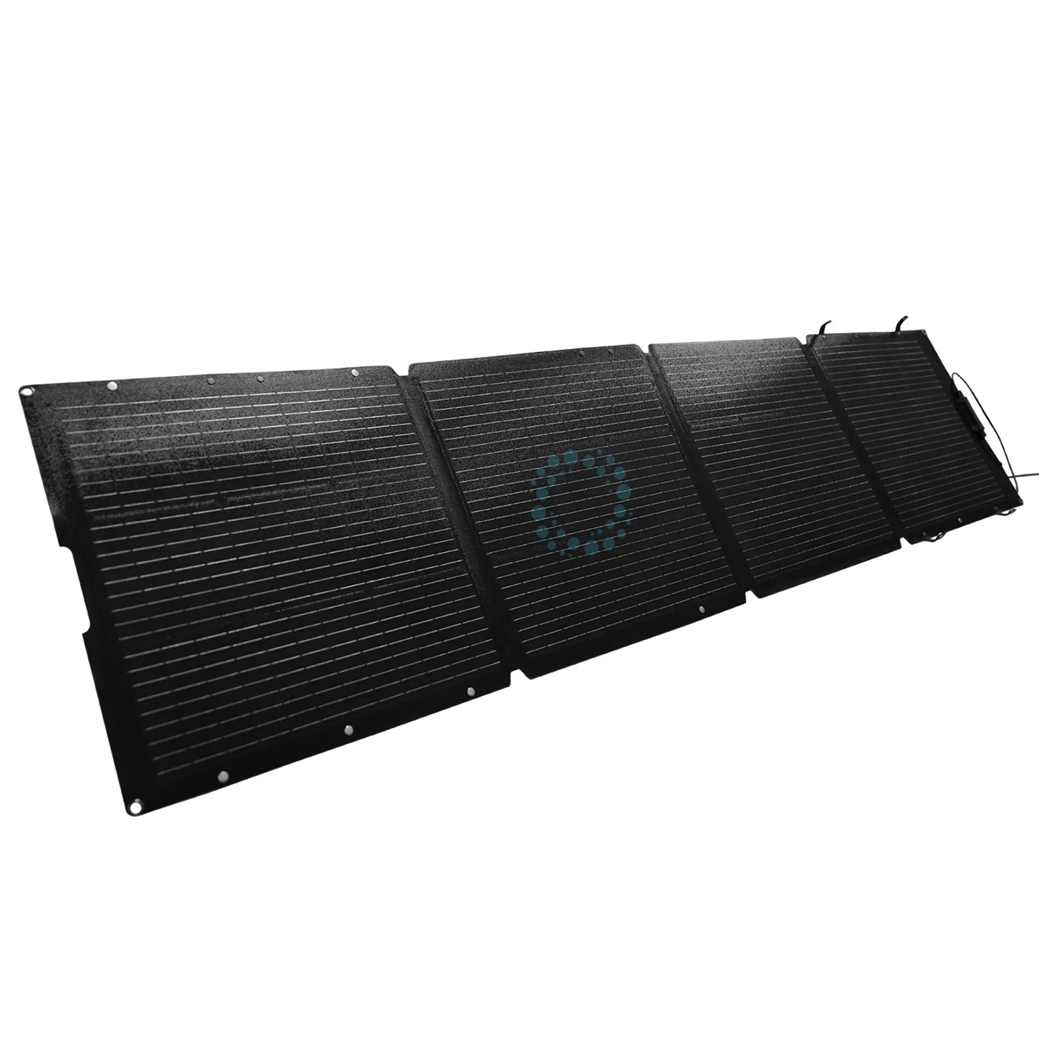 Faltbares 200W Solarpanel mit MC4 Stecker für Solaranlagen, ideal für Camping und mobile Stromversorgung.