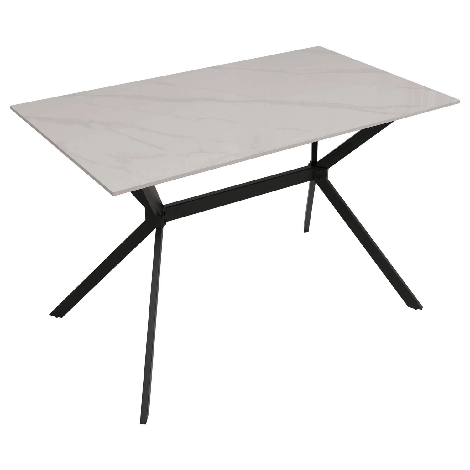 MCW Esszimmertisch O58 Weiß 120cm