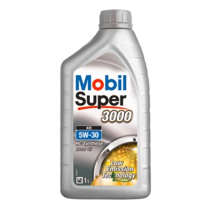Mobil Super 3000 XE 5W-30 Motoröl, 5 Liter Gebinde.