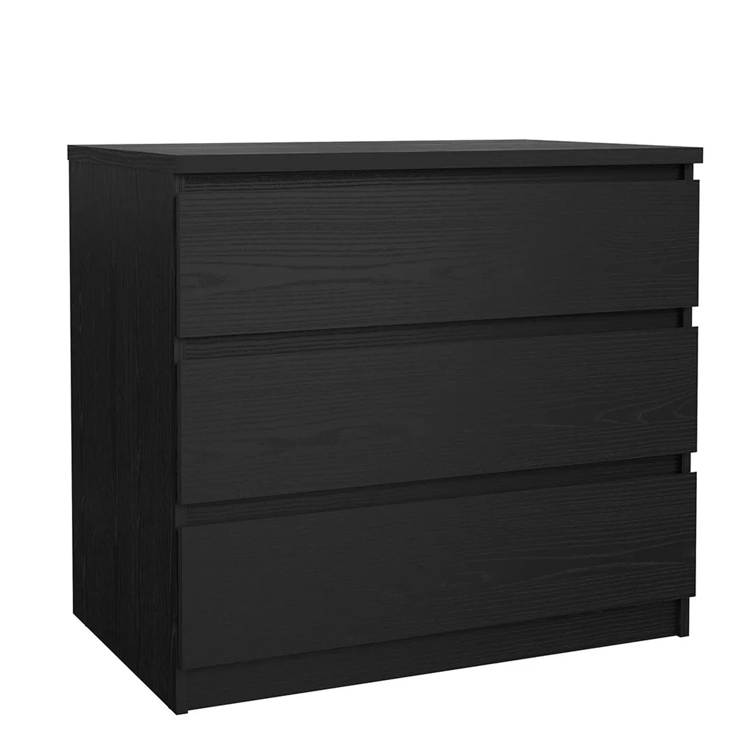 ebuy24 Naia Schubladenschrank 3 Schubladen schwarz kaufen bei OBI
