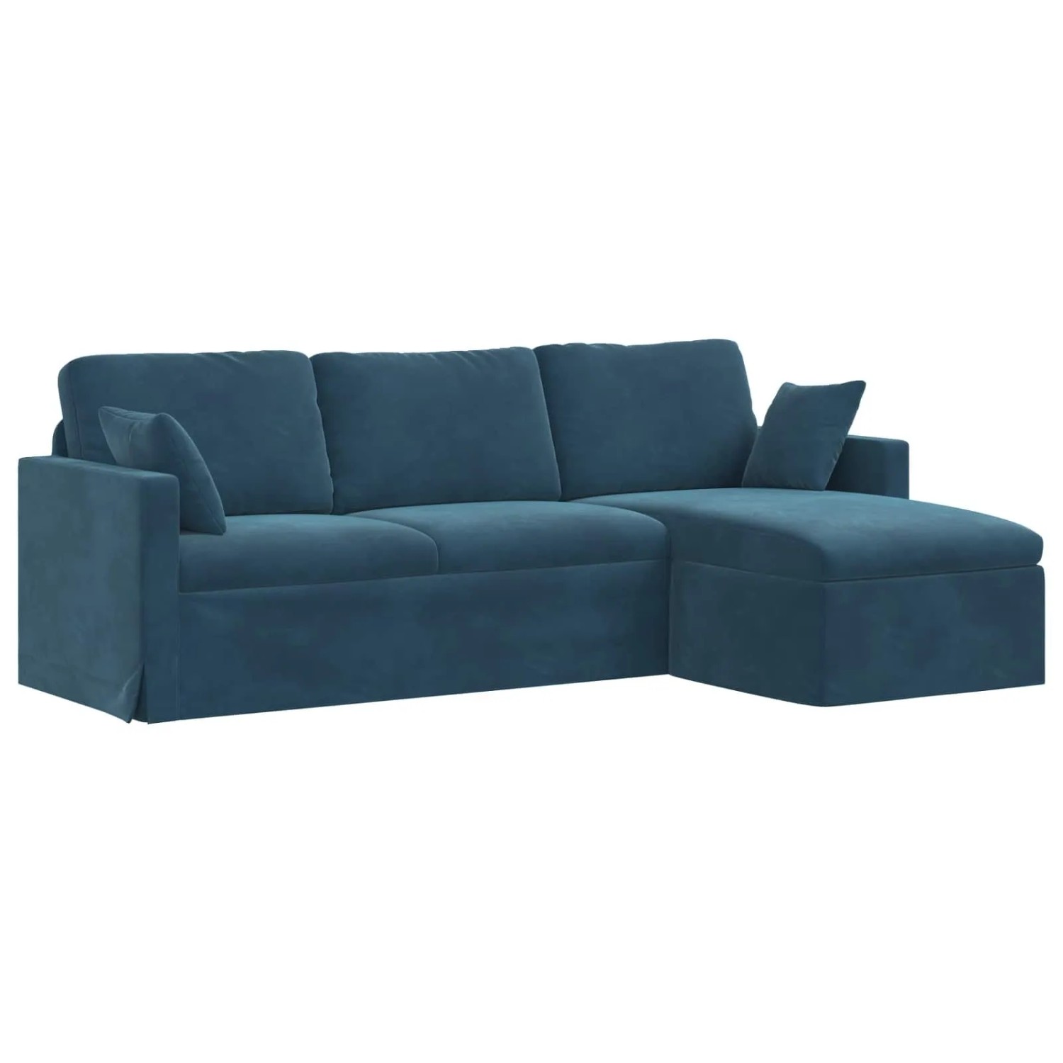vidaXL Sofa Blau 198 x 134 x 80 cm Samt 42024475