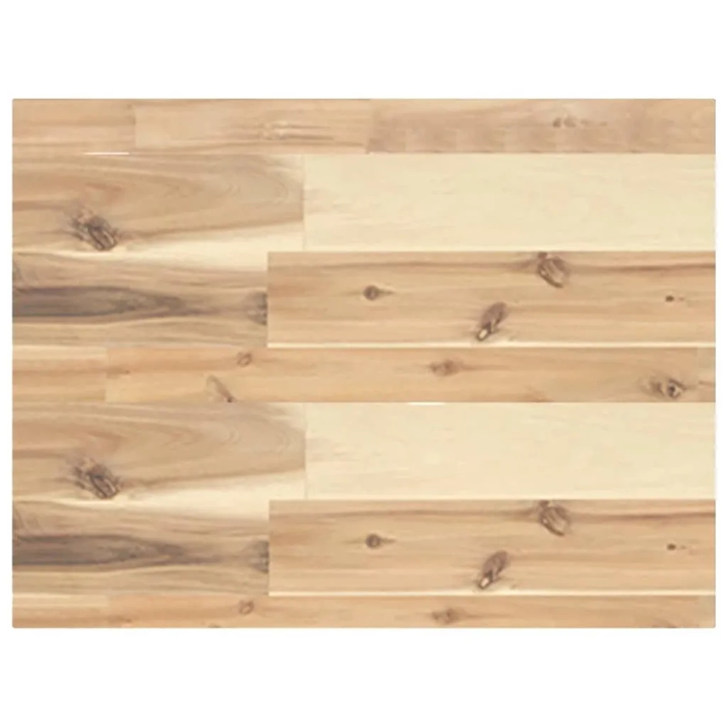 vidaXL Schweberegal 60x30x4 cm Massivholz Akazie Unbehandelt 3279447