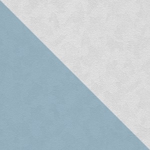 Struktur Tapete in Weiß und Blau, überstreichbar, von PROFHOME.