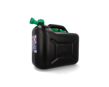 OBI Benzinkanister 20 l Schwarz aus Kunststoff inkl. flexiblem