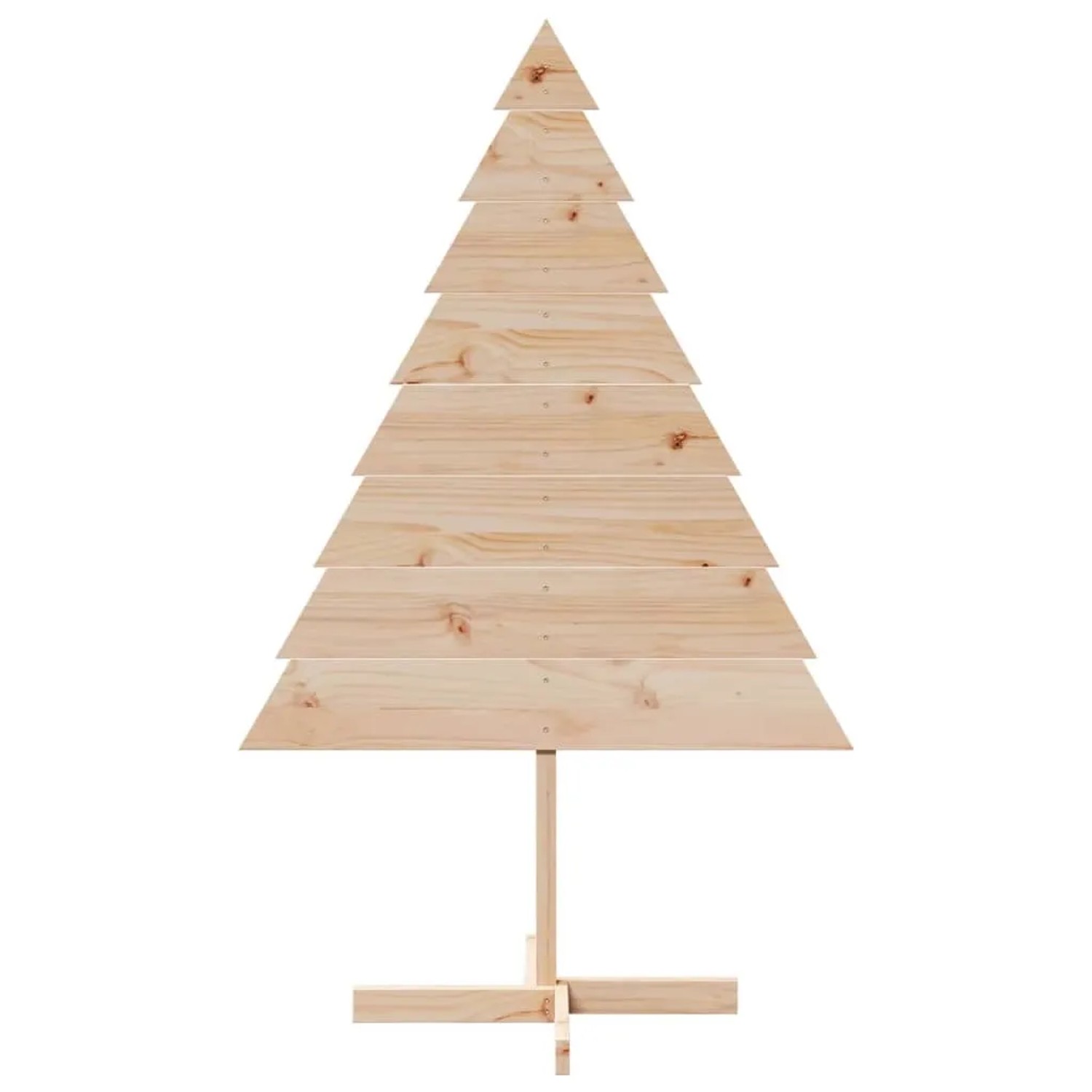 vidaXL Weihnachtsbaum zum Schmücken 150 cm Massivholz 4019701