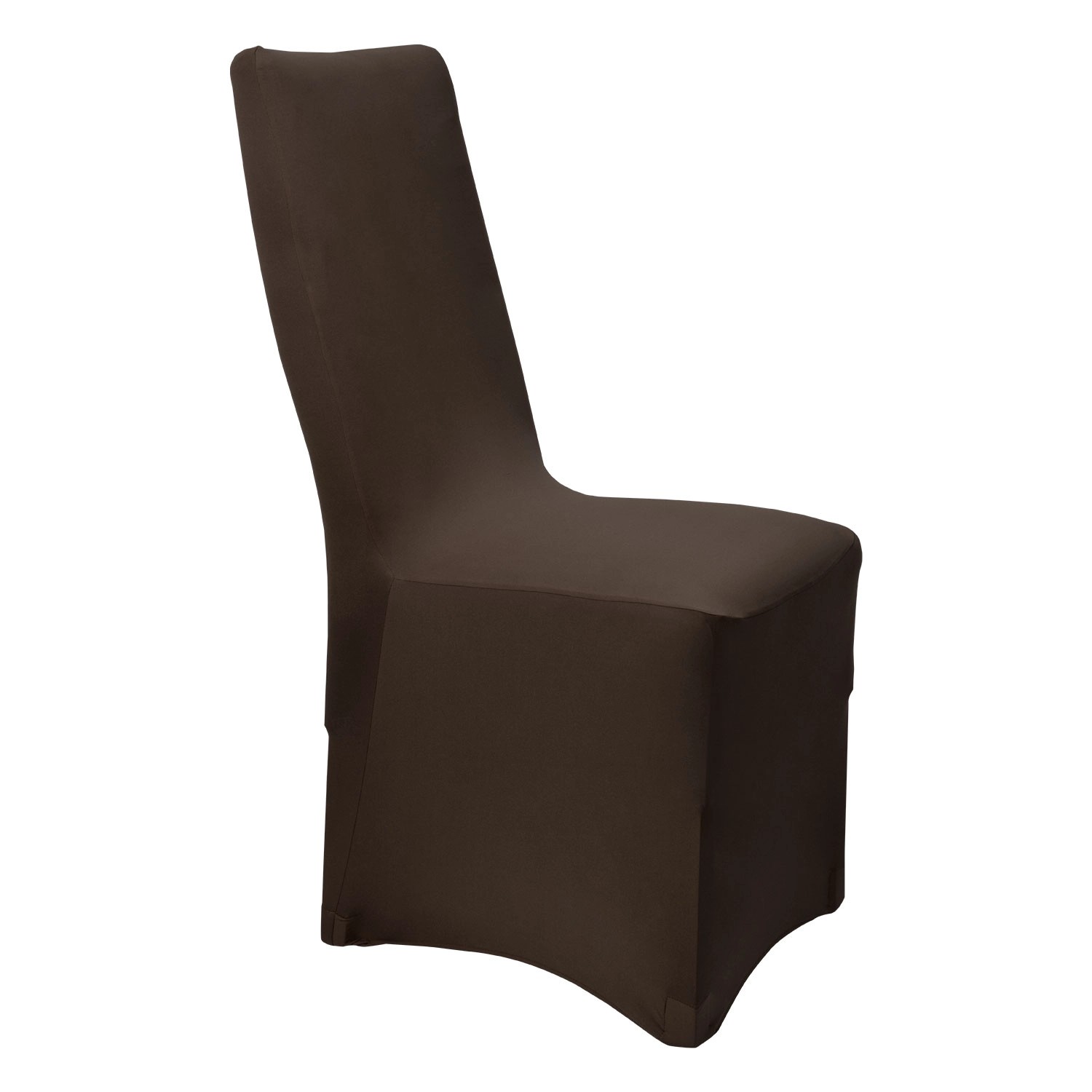 Beautissu Leona Stuhlhusse, braun, Stretchhusse für Bankettstühle, Wohntextilien.