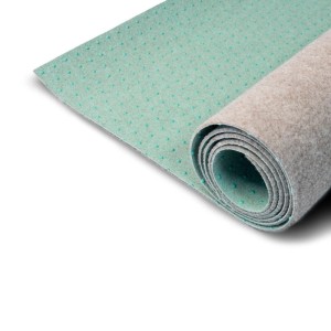 Beiger Karat Rasenteppich Farbwunder PRO, 200x150 cm, gerollt. Kunstrasen mit Drainage-Noppen.