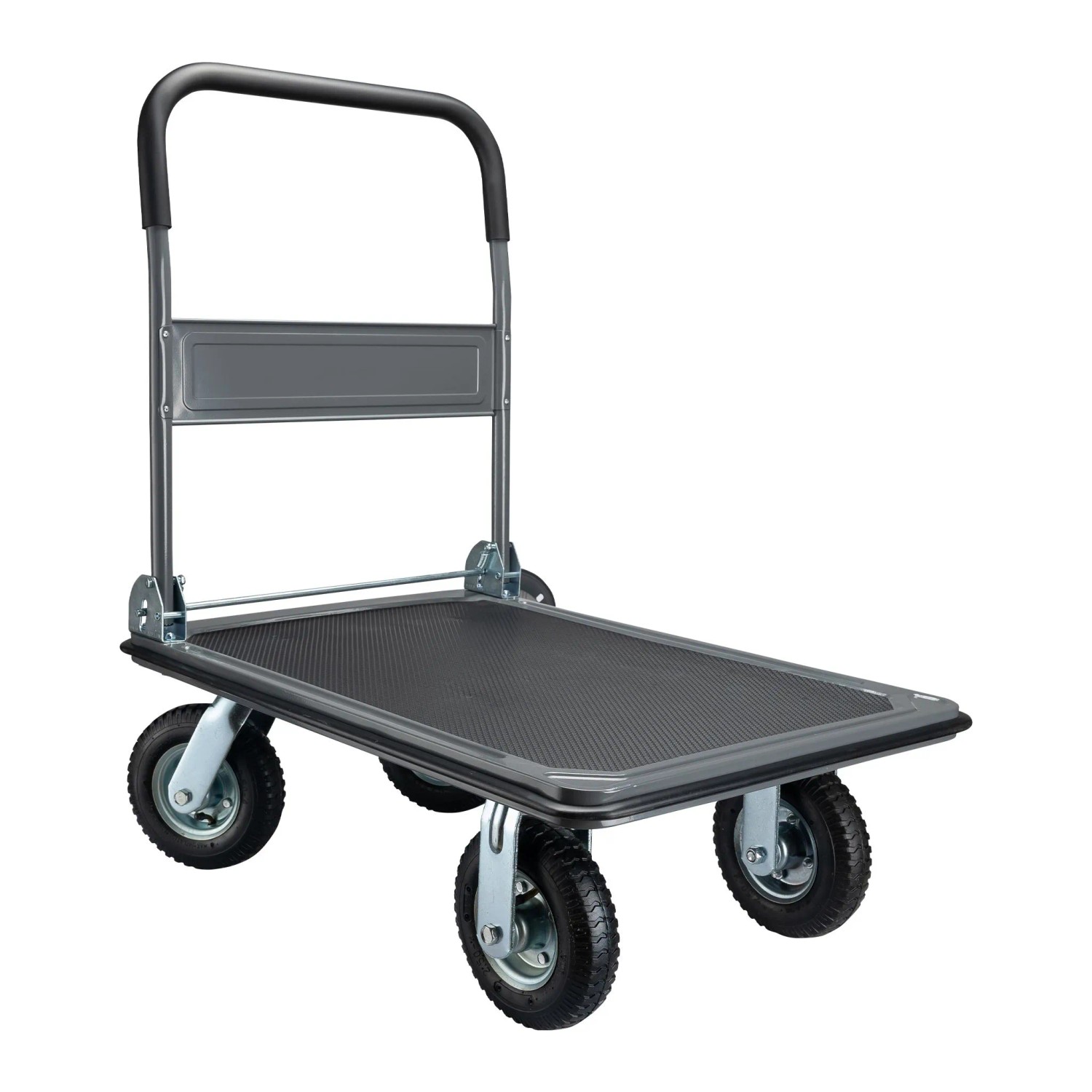 Wiltec Plattformwagen 300Kg 895X610X985Mm Transportwagen Klappbar Sackkarre