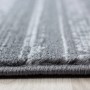 Detailaufnahme: Grauer Ayyildiz Kurzflorteppich Plus (80x300 cm) mit Muster.