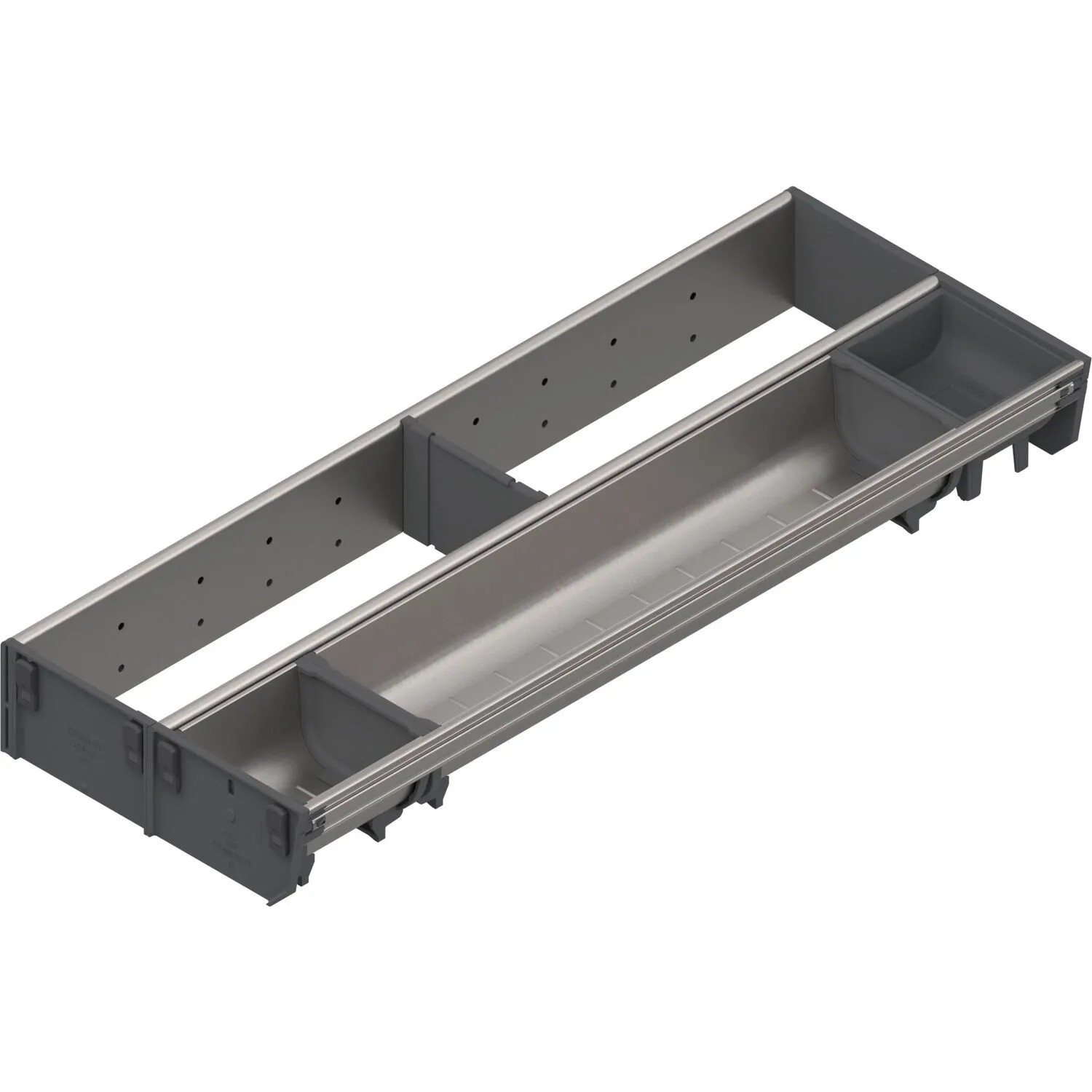 Blum Besteckeinsatz Orga-Line Facheinteilung-Set Zsi.xxxKI2N Nennlänge 550 mm Grau