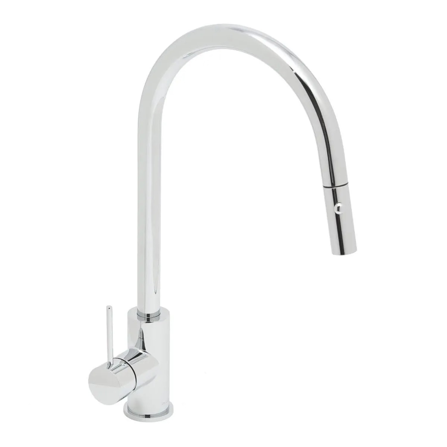 Swiss Aqua Technologies Küchenarmatur Einhebelmischer Edelstahl mit Herausziehbarer Brause Chrom