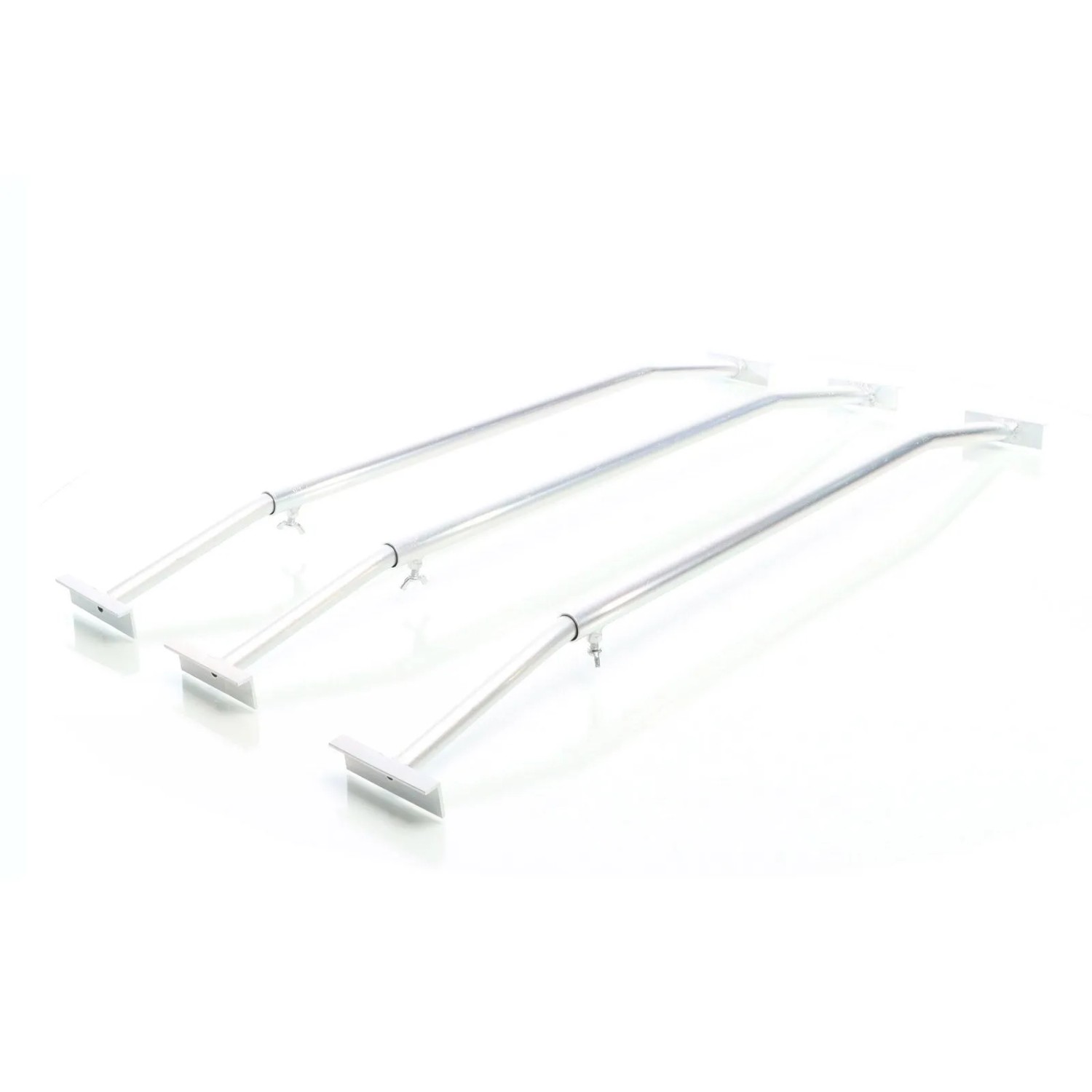 Wiltec Xpotool 3X Flachplanenbügel Anhänger 100-145 Cm Verstellbar Aluminium Flachplane