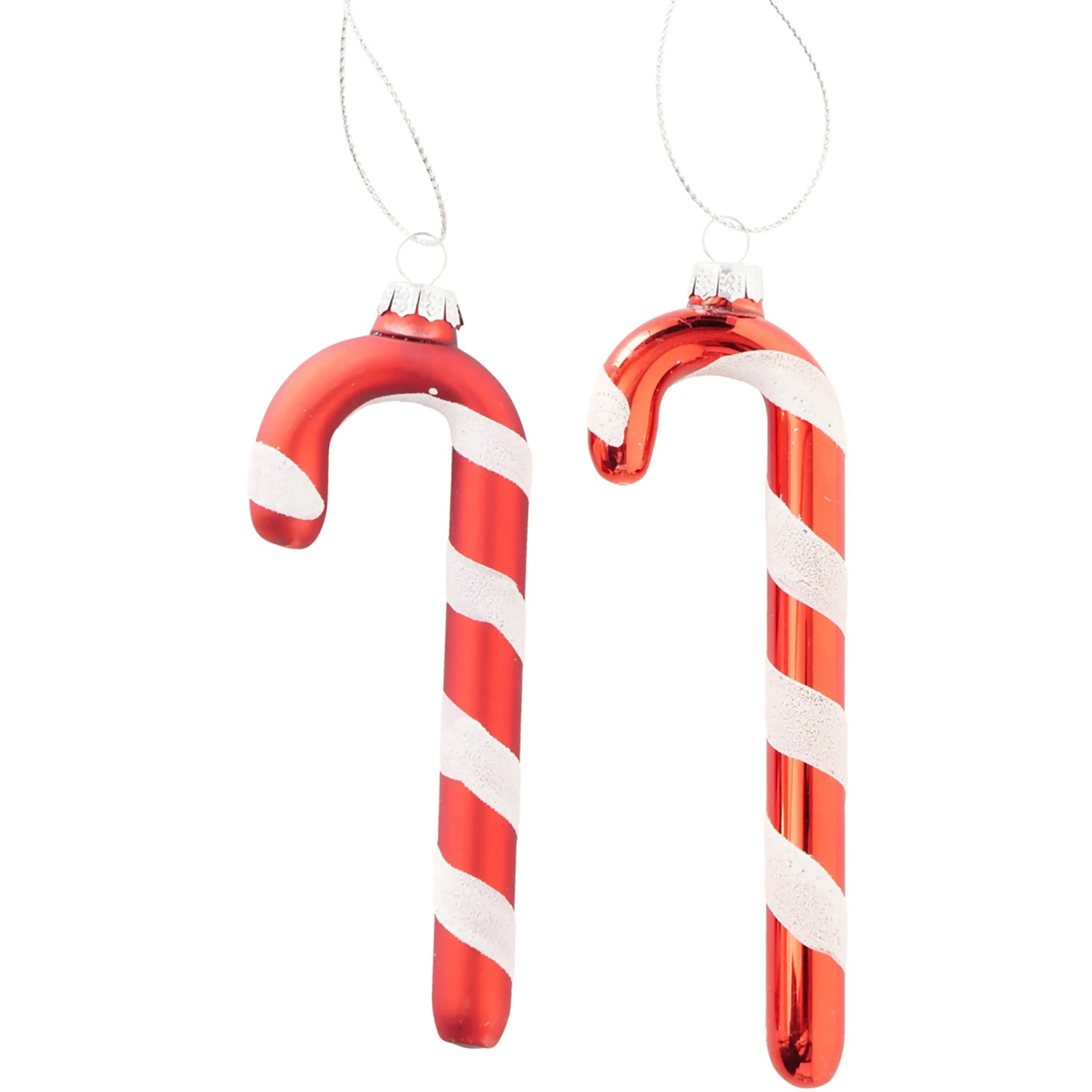 Boltze Weihnachtsanhänger Candy 2-fach sortiert Rot-Weiß
