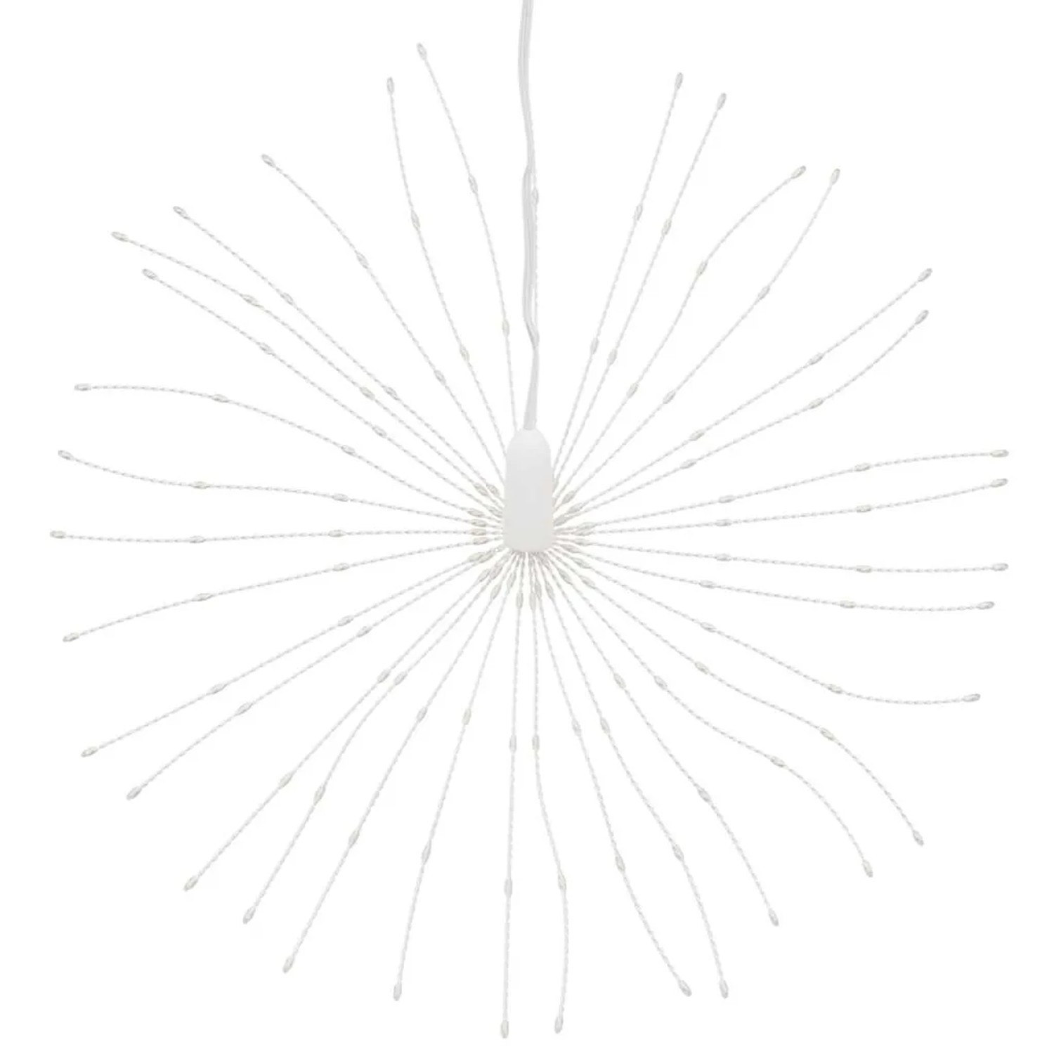 vidaXL Weihnachtsbeleuchtung Feuerwerk 140 LEDs Kaltweiß 17 cm 356221_4