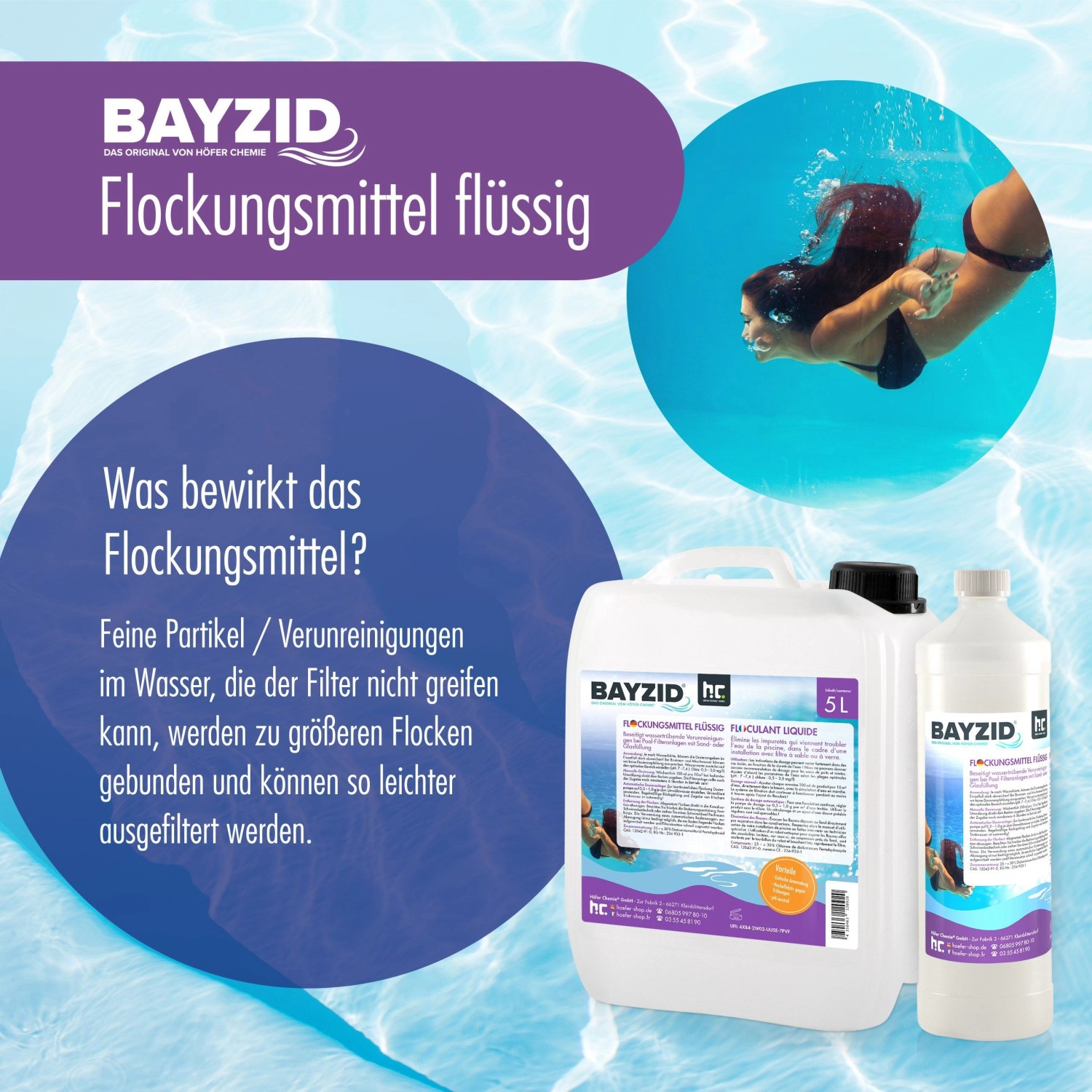 Bayzid Flockungsmittel Flüssig 20l kaufen bei OBI