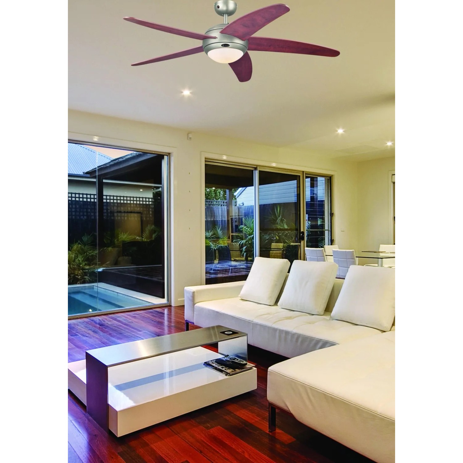 WESTINGHOUSE Deckenventilator mit Licht Bendan Zinn mit Fernbedienung  kaufen bei OBI