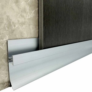 Colortree LED Sockelleiste, Alu-Profil anthrazit, 2m, für Wand- und Deckenpaneele.