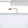 Paulmann LED-Einbaupanel Veluna, eckig, 185x185mm, 17W, 3-Stufen-dimmbar.