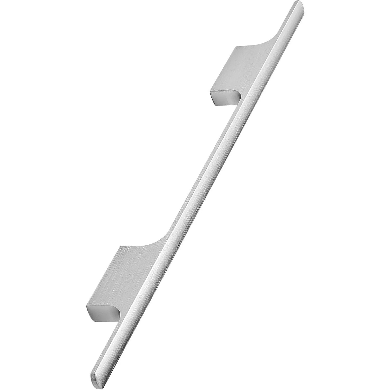 Furnipart Möbelgriff Tau La 160 mm Aluminium Edelstahl-Effekt