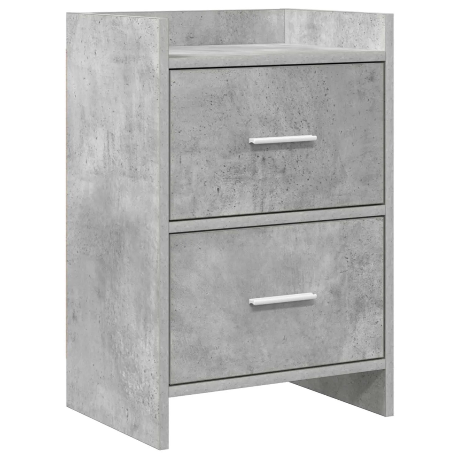 vidaXL Nachttische Betongrau 40 x 30 x 60 cm Holzwerkstoff 8010969