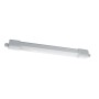 Weiße Eglo LED-Wannenleuchte Expert Slim, 59,5 cm, für Feuchträume und Außenbereiche.
