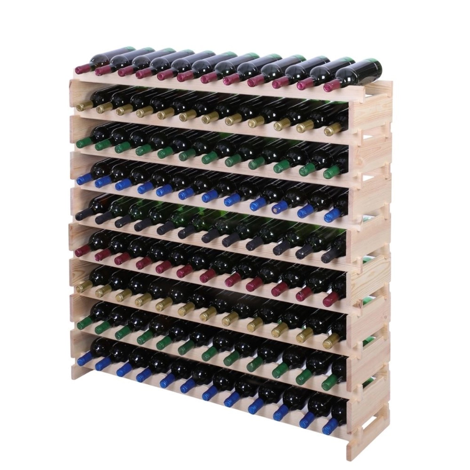 PROREGAL Weinregal VINOTECA FLEX PRO HxBxT 121x123x28cm 108 Flaschen Auf 9 günstig online kaufen