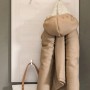 Inn.Furn Garderobenpaneel Weiß Lärche Landhaus 68 cm 5 Kleiderhaken Mirano_2
