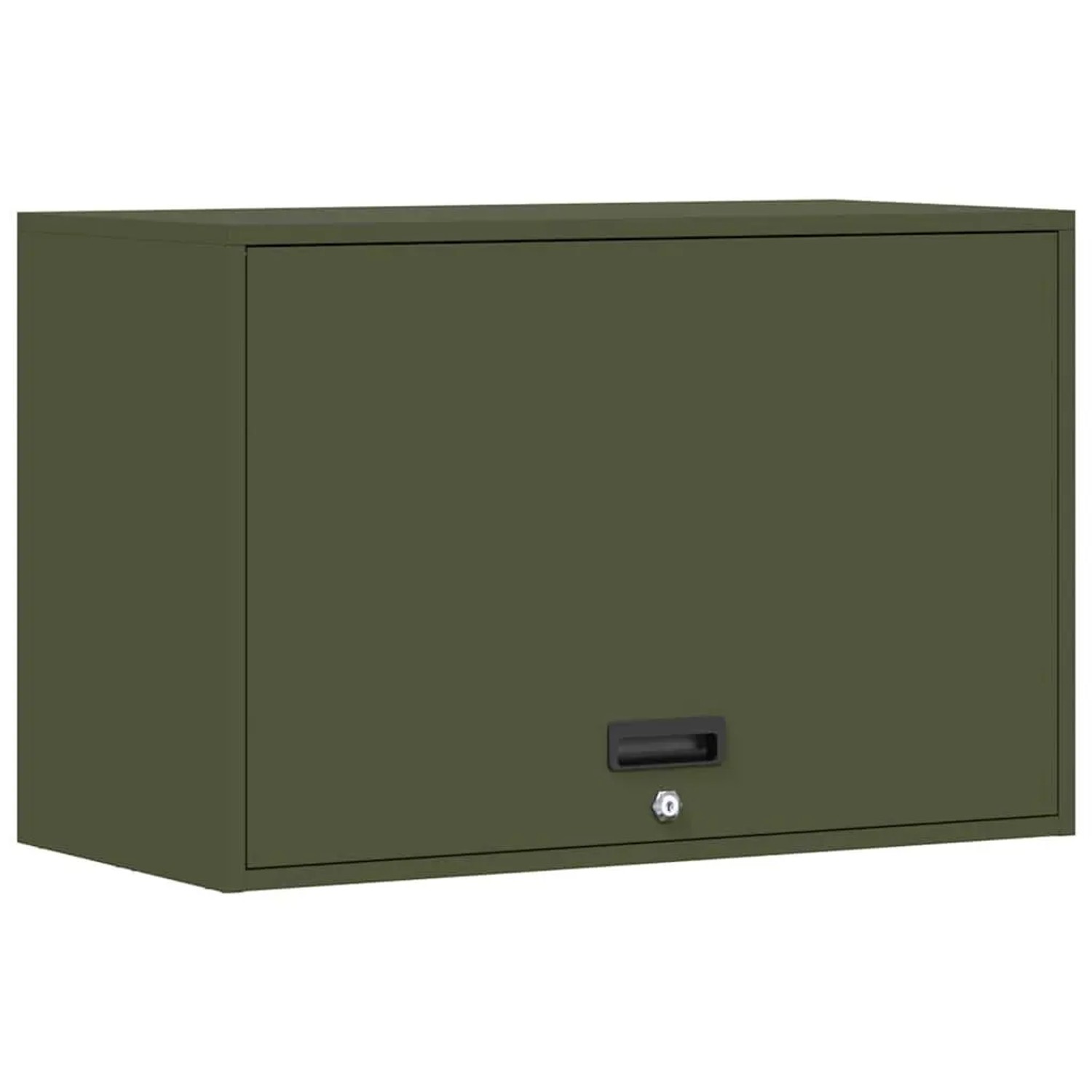 vidaXL Wandschrank für die Garage mit Gasdrucklift-Tür Olivgrün 883267 günstig online kaufen