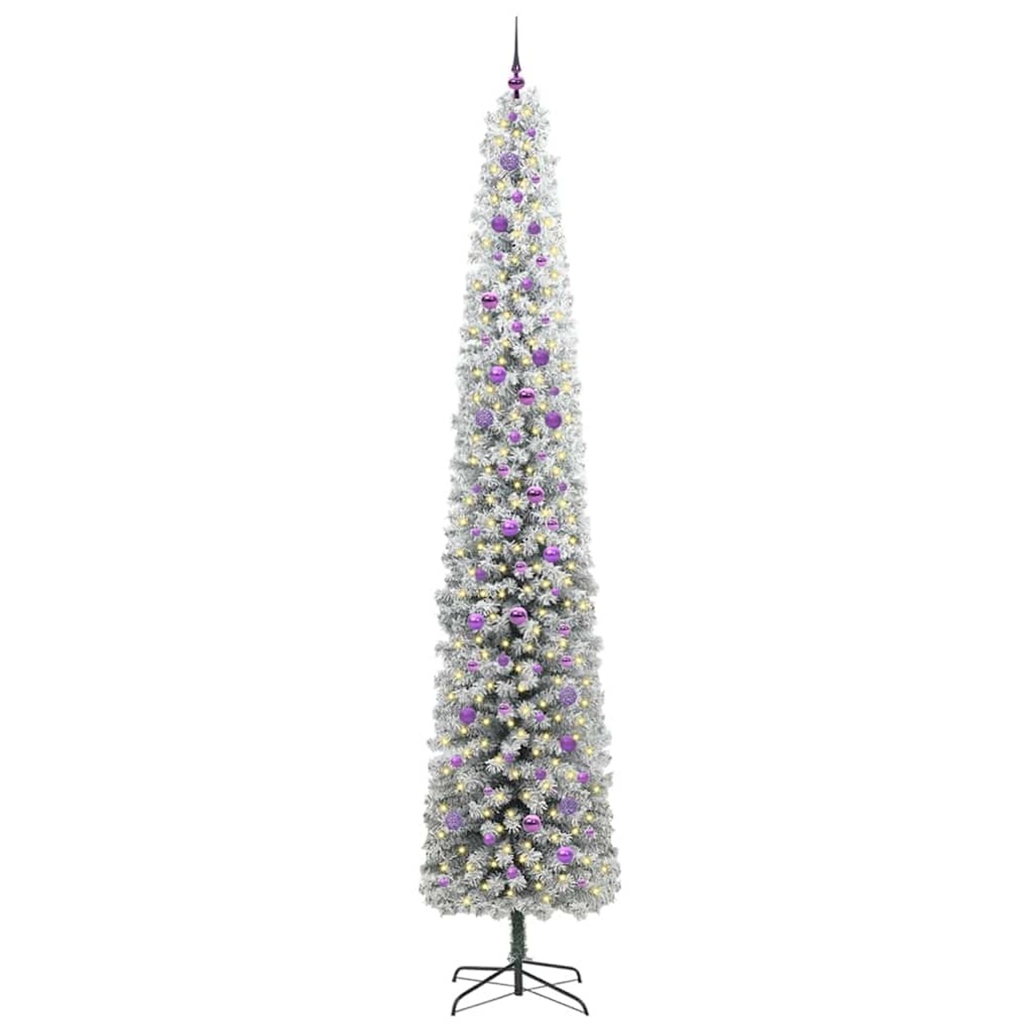 vidaXL Künstlicher Weihnachtsbaum mit 300 LEDs mit Ständer Grün 300 cm 3395068