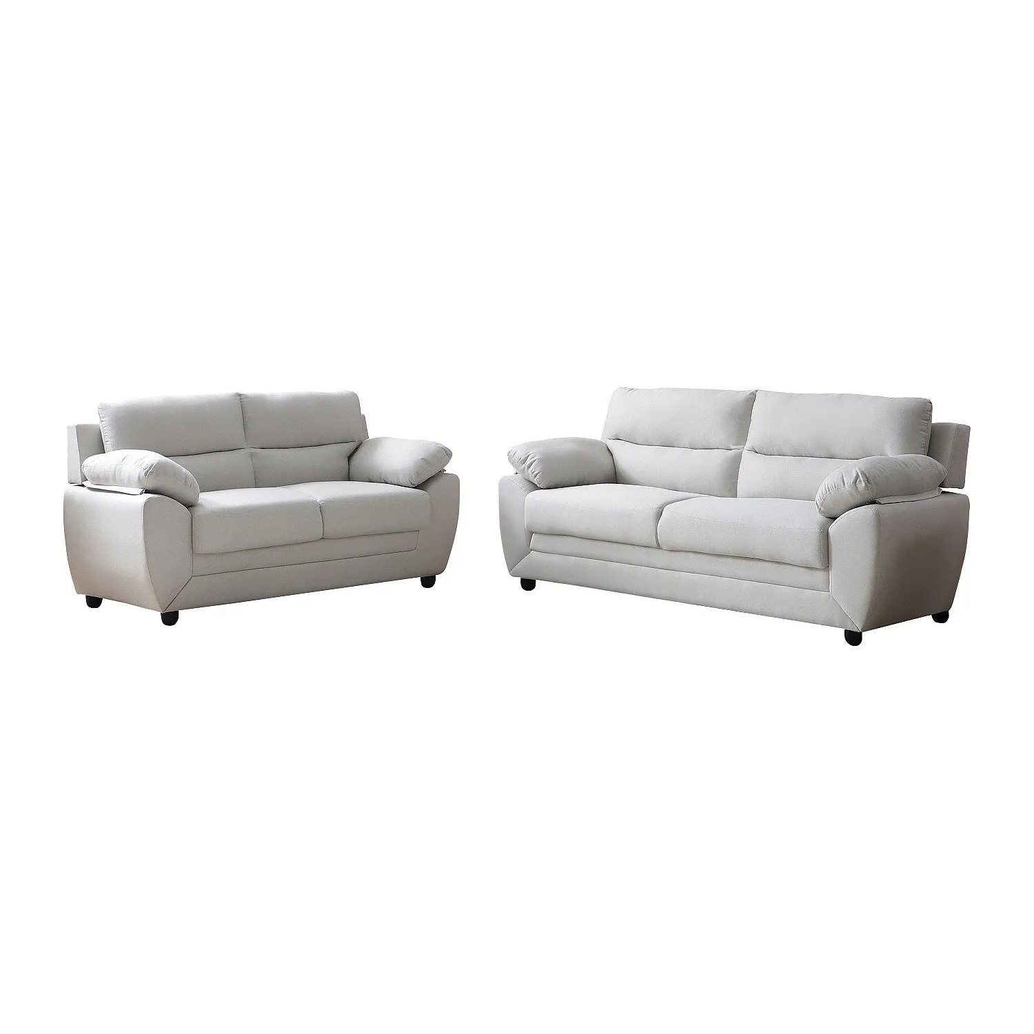 Vente-unique Couchgarnitur Manoa Beige 163 cm  201 cm