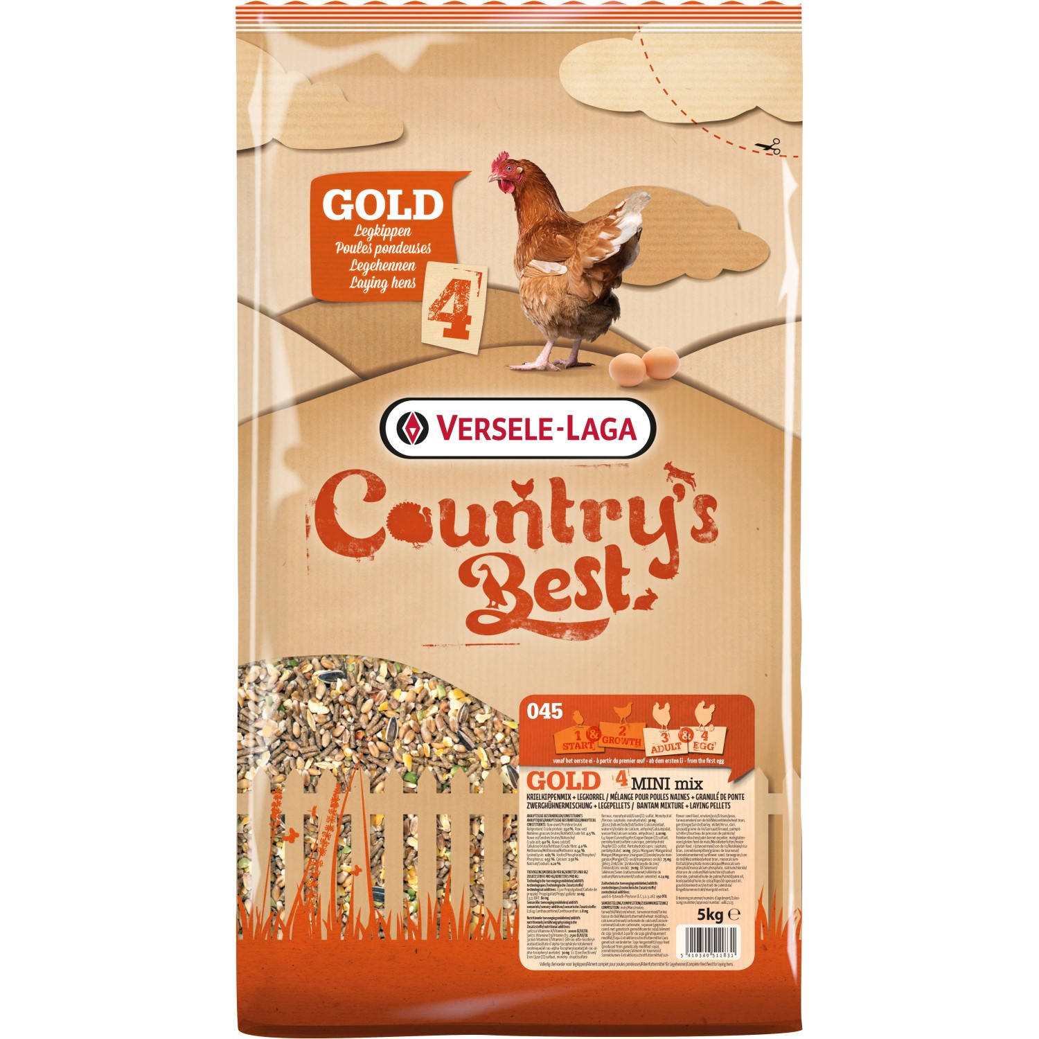 Versele-Laga Country's Best Gold 4 Mini Mix 5 kg