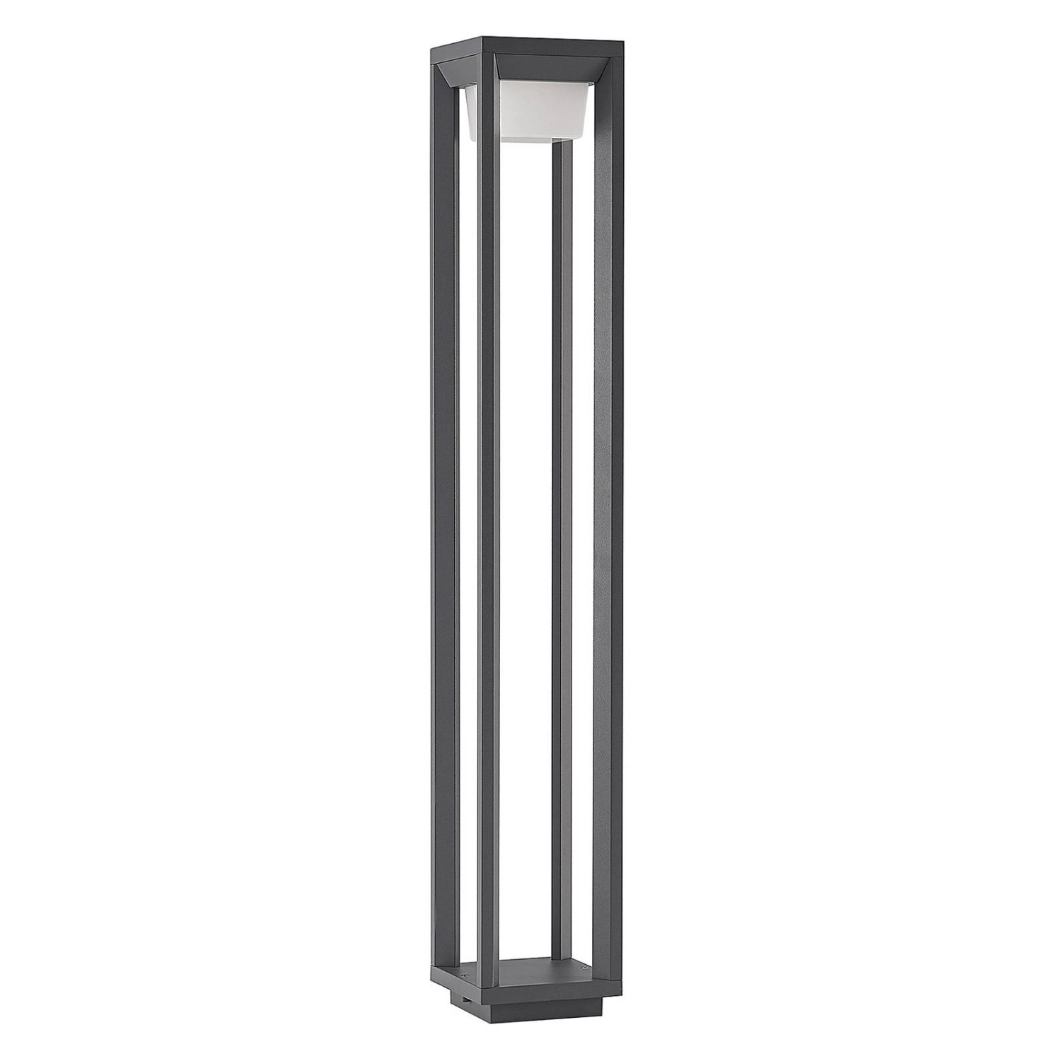 PRIOS LED Außenleuchte Gamion 2621012 Spritzwassergeschützt Modern in Alu aus Aluminium 1-flammig