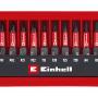Einhell Bit-Set, 10-teilig im Taschenformat mit PH, PZ, Torx und Hex Profilen für Schraubendreher und Akkuschrauber.