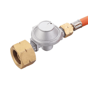 CADAC HP Adapter mit Schlauch zum Anschluss von HP-Geräten an Gasflaschen. Camping Zubehör.