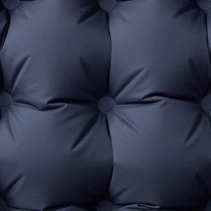 vidaXL Selbstaufblasende Isomatte mit Kissen Grau 4007094