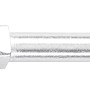 Verzinkte LUX Schlossschraube M5 x 60 mm mit Pilzkopf und Teilgewinde, 100er Pack.