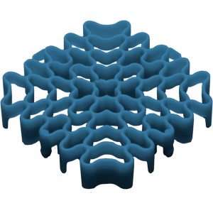 Blaues Florco Expansionsteil kurz für 40x40 cm Klickfliesen zur Bewegungsaufnahme.