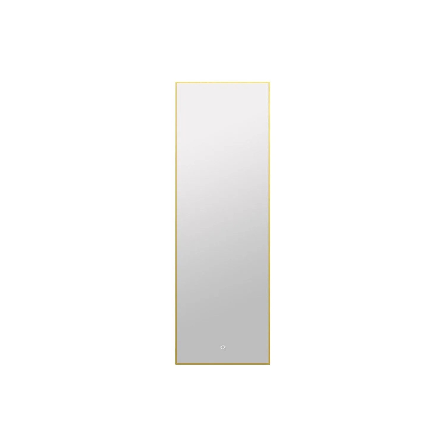 Vente-unique Badspiegel Orinelia Goldfarben 50 cm