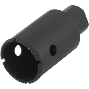 Wolfcraft Diamant-Lochsäge Ceramic, Ø 35mm für Winkelschleifer, zum Bohren von Fliesen.