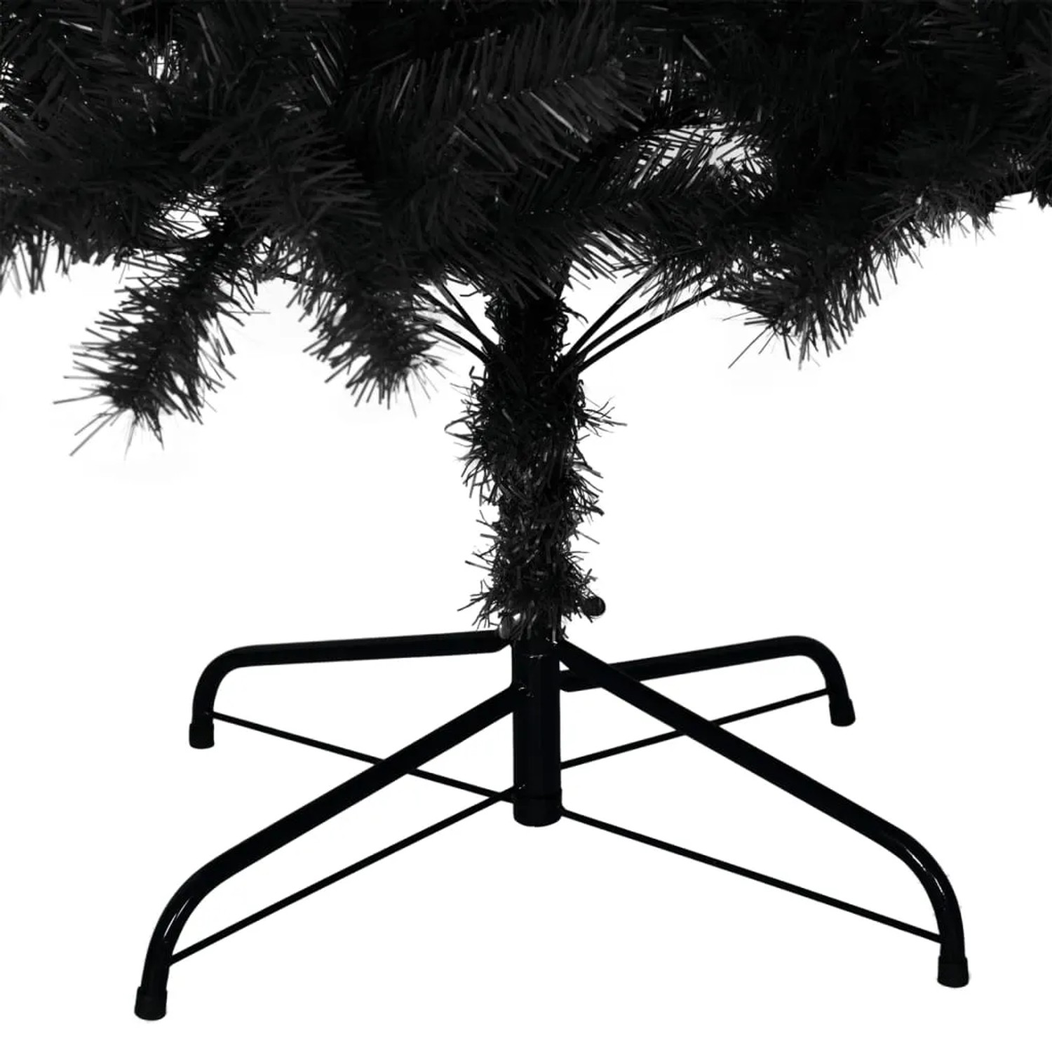 vidaXL Knstlicher Weihnachtsbaum mit Stnder Schwarz 180 cm PVC kaufen bei  OBI