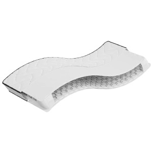 vidaXL Kindermatratze Bonnell-Federkern Mittel 80x160 cm 4016555