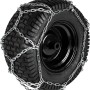 Al-Ko Schneeketten für Schneefräse Snowline 560-620, 2 Stück, am Reifen montiert.
