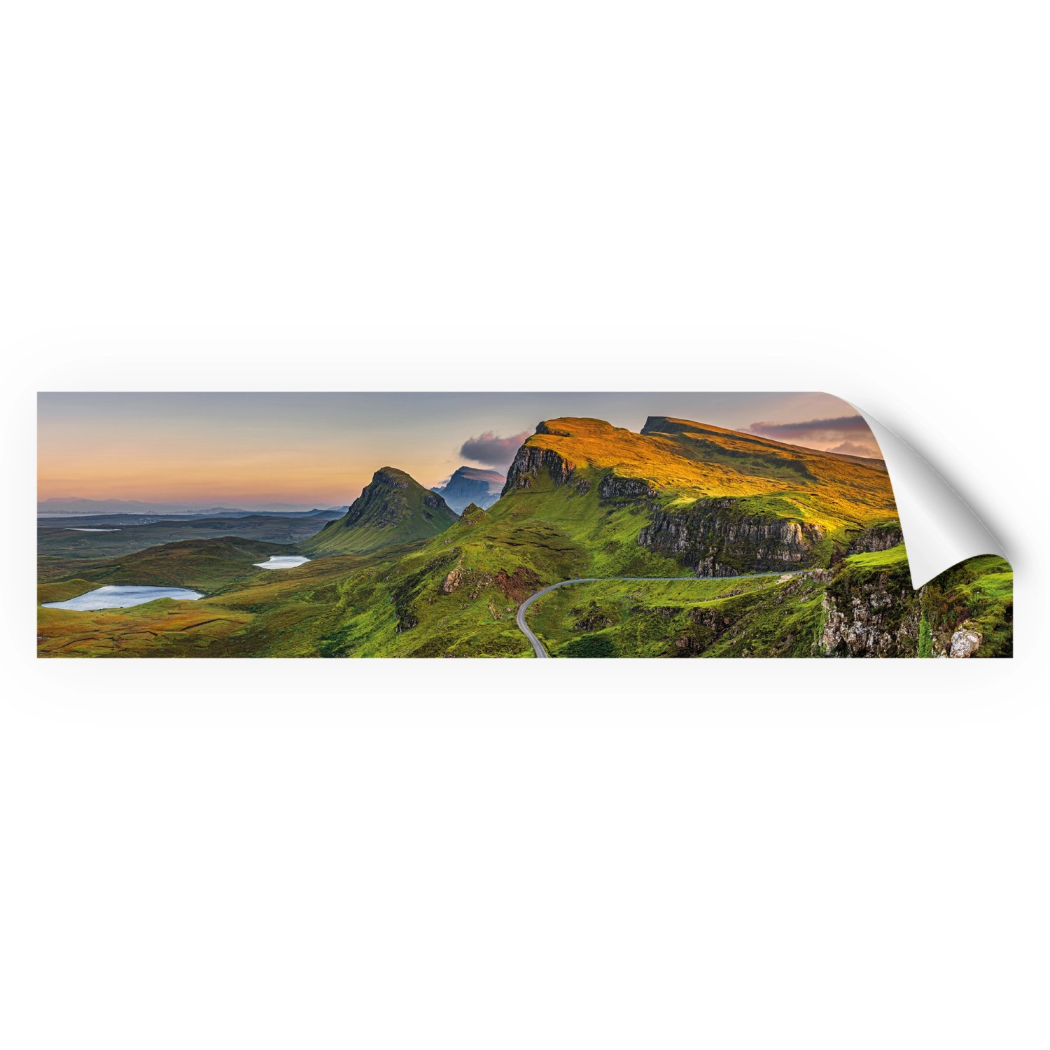 Myspotti Küchenrückwandfolie Scotland Selbstklebend 220 cm x 60 cm