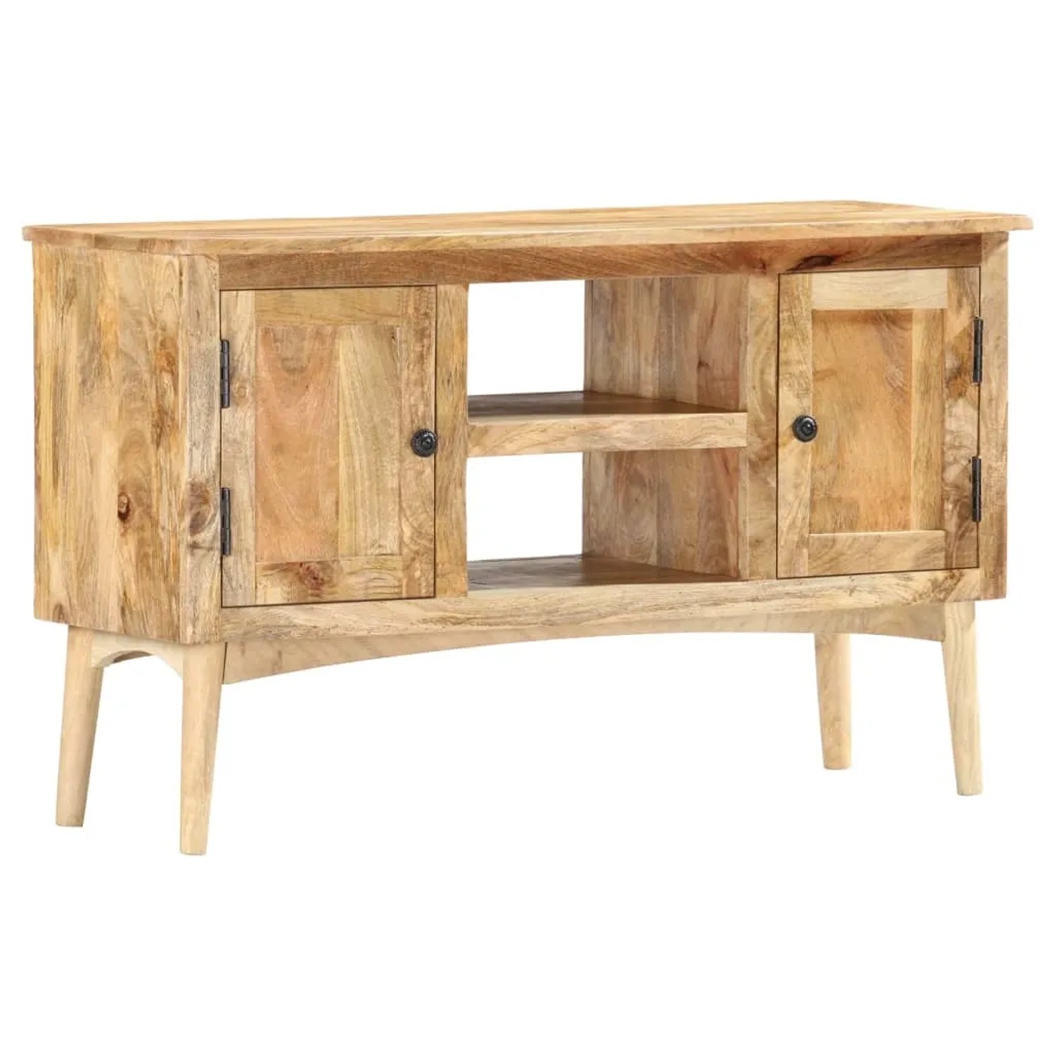 vidaXL Sideboard 100 x 35 x 60 cm Massivholz Mango 285862